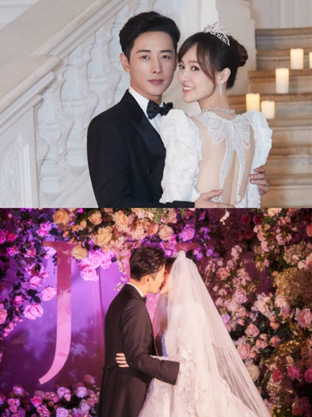 有种甜叫明星的"婚礼吻",刘诗诗唯美,周杰伦梦幻,而他们像是在拍偶像