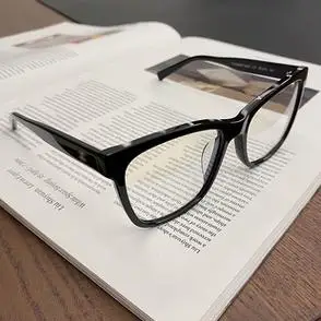 韩国明星权志龙同款ins网红素颜板材方框光学眼镜猫眼近视镜男女