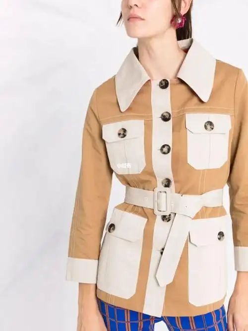 服装细节设计撞色拼接