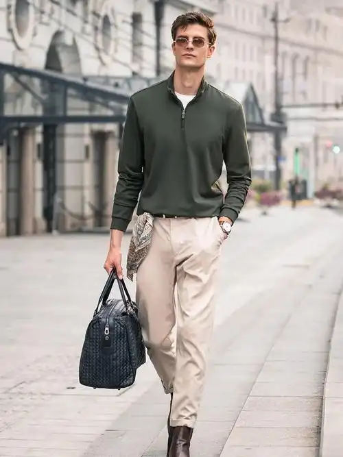 穿衣搭配 真正有格调的中年男人:衣不穿花,饰不戴金,发不留长,越老越