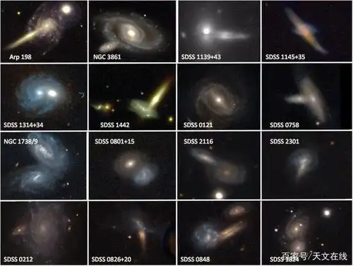 星系图鉴:那些紧紧相依的星系们