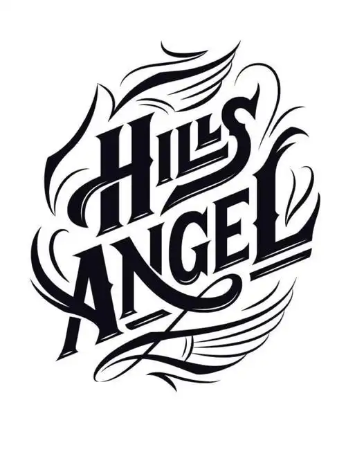 嘻哈涂鸦风品牌logo