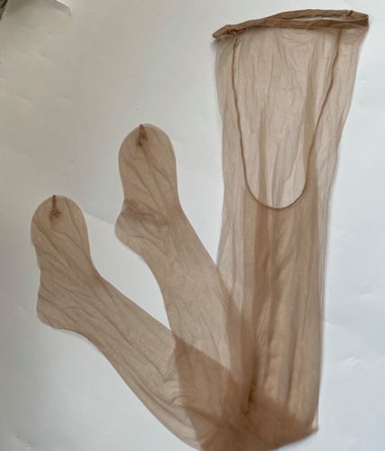 空气感超轻盈0d高腰无痕t裆包芯丝连裤袜全透明带脚型丝袜