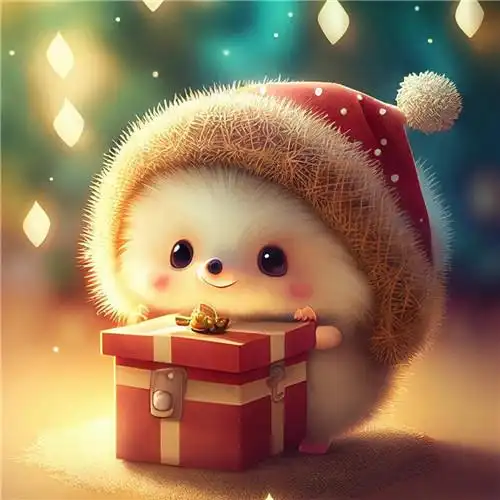 小刺猬超可爱的图片头像 超萌可爱又唯美的小刺猬_动物头像_头像屋