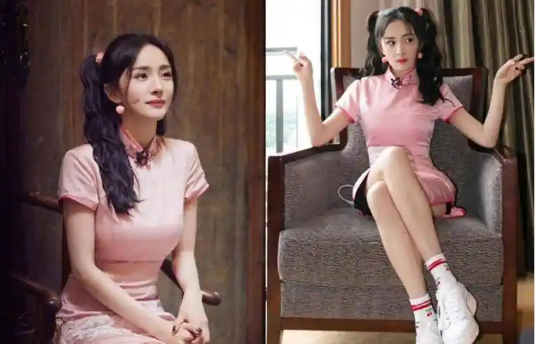 8位"半身美人"的破防瞬间,不动时貌美如花,一走路不敢直视_杨幂_景甜