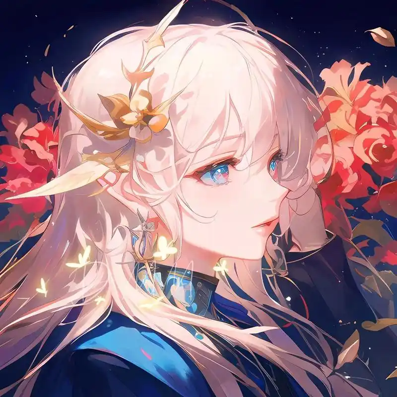 动漫女头|高颜值小众宝藏动漫头像       由无界ai生成