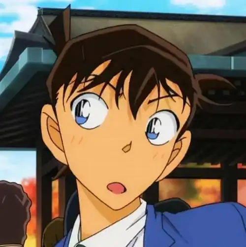 工藤新一自截头像高中生阶段果然是最帅的