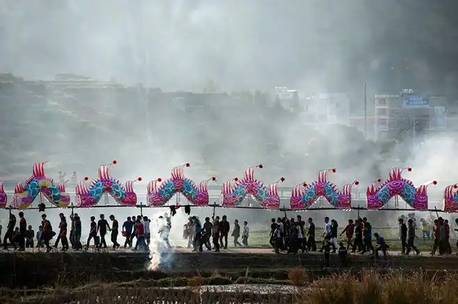 姑田游大龙 - 古镇旅游网