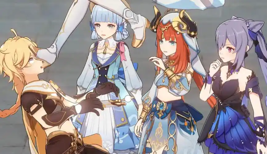 【次元界壁】原神mmd:空哥大受欢迎,却被荧妹踩脸_粉丝数76532_作品数