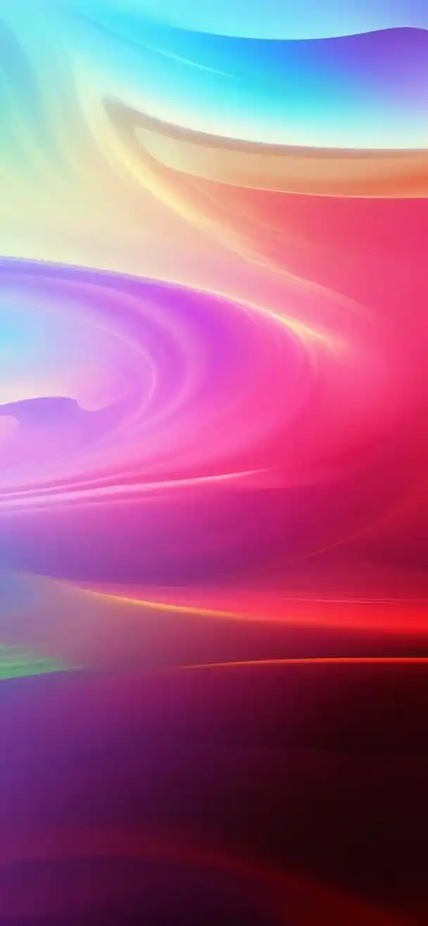 手机壁纸 - 渐变色一波又一波