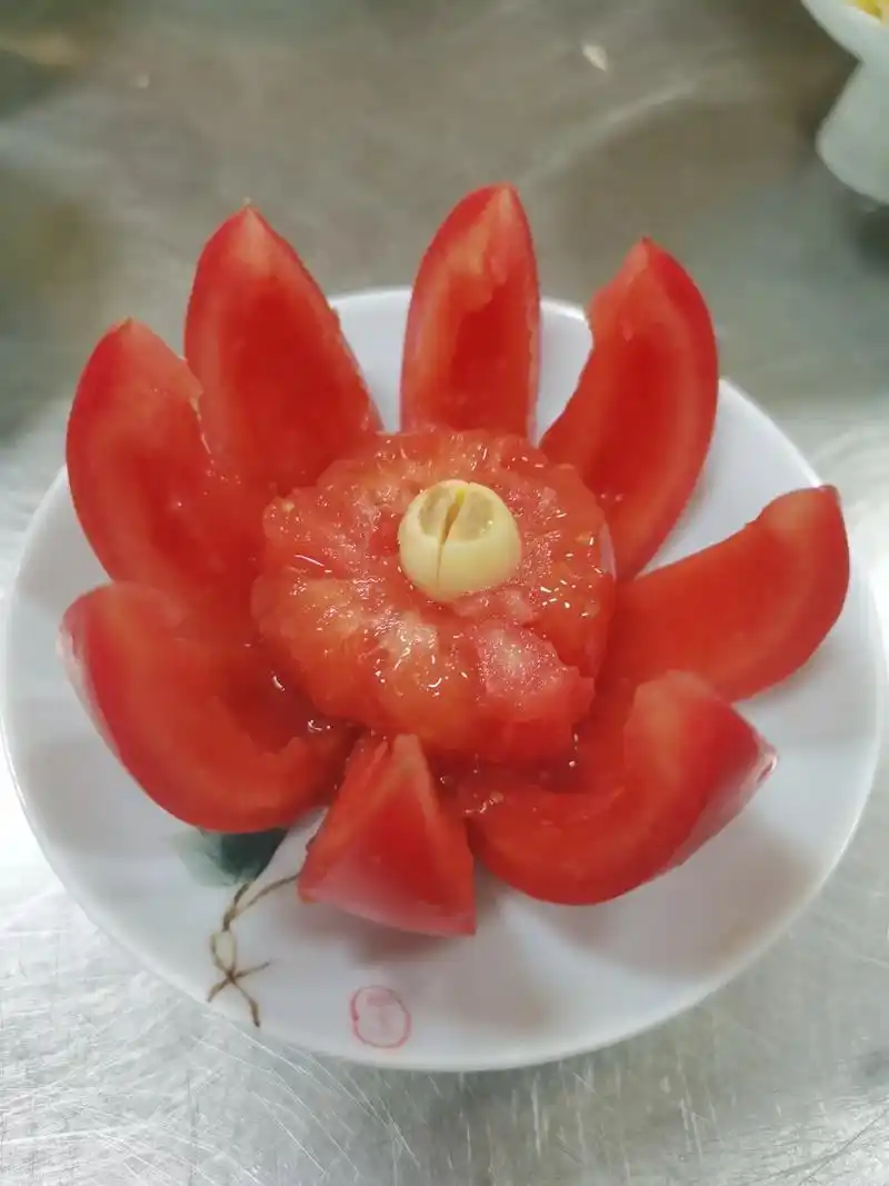 三月初一青龙寺佛系供斋#蔬菜摆盘简单做法 - 抖音