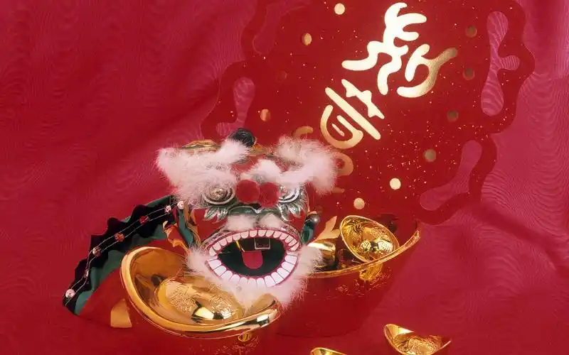 春节喜庆元素,高清图片,电脑桌面-壁纸族