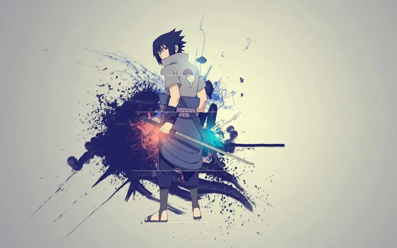 宇智波佐助,火影忍者,动漫卡通,动漫人物火之国宇智波佐助 壁纸图片