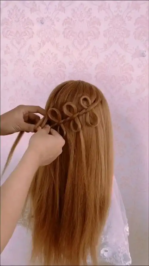 森系新娘编发造型教程