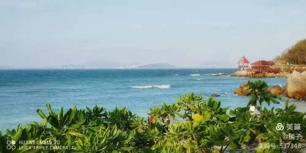 碧海蓝天阳光沙滩—美丽的蜈支洲岛