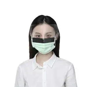 带护目镜防护口罩