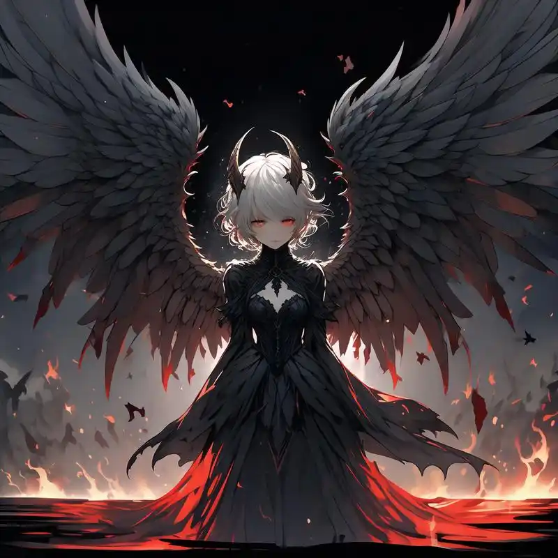 94哥特风恶魔头像97 探索黑暗与神秘的交织,这些冷酷的恶魔哥特风