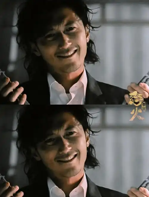 40岁谢霆锋状态比小鲜肉还好新片烫卷毛留胡子穿西装造型更帅