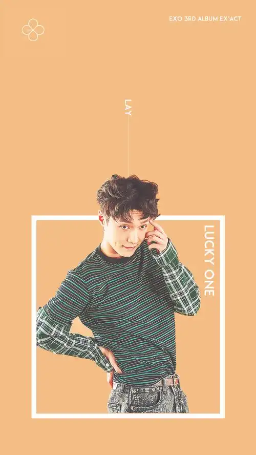 exo壁纸 lucky one