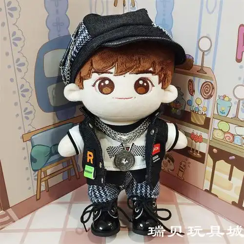 tfboys易烊千玺娃娃公仔宝宝20cm毛绒玩具玩偶现货毛绒