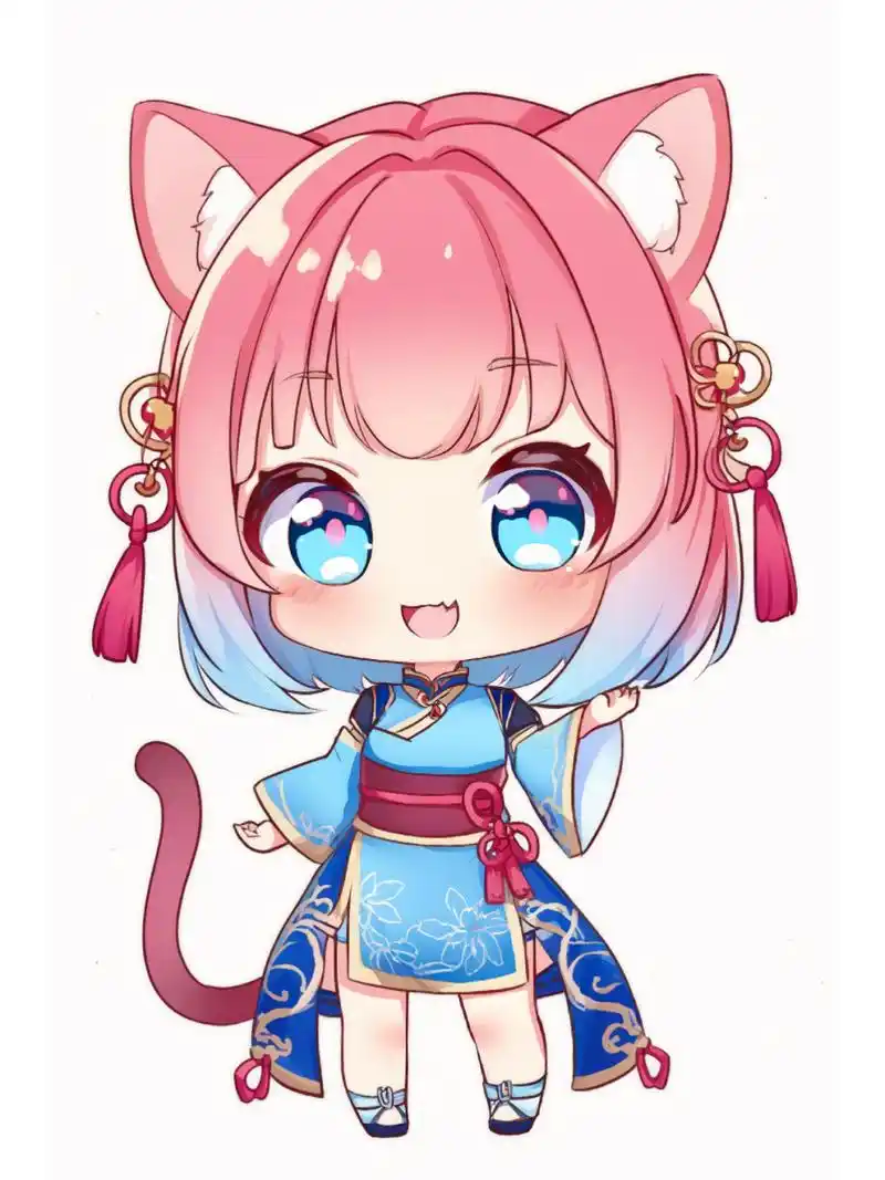 q版二次元猫拟人 q版二次元猫拟人!