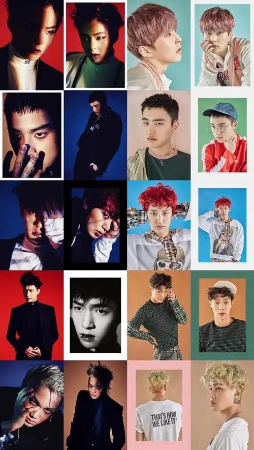 exo新专辑《exact》双版造型照 kai眼神犀利引热议【高清组图】 (10)