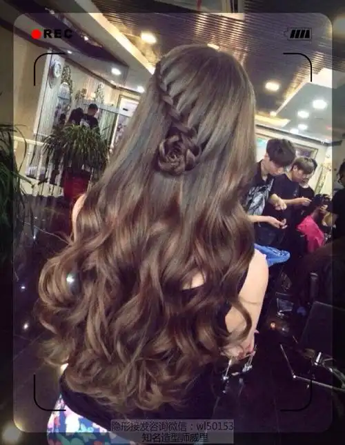 【背影专辑】待我长发及腰 女神发型 背影杀手 挑染 波浪卷 水波纹