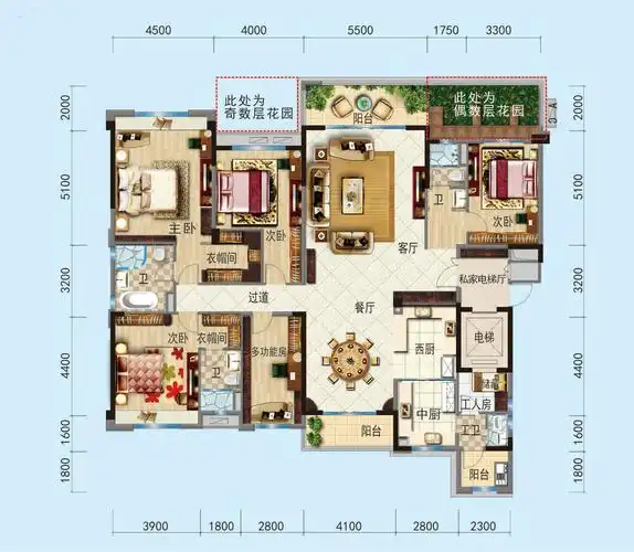 北海合浦碧桂园玖珑湾房型图,合浦碧桂园玖珑湾原始户型图大全-北海