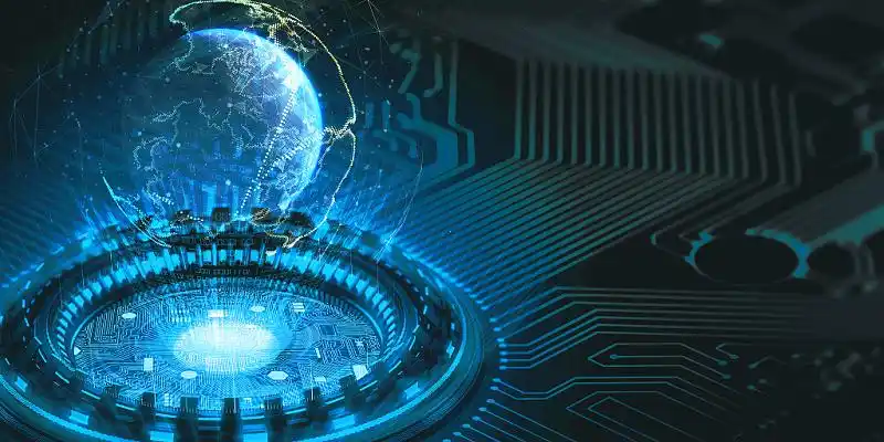 高科技地球信息背景图片-高科技地球信息背景素材下载-觅知网