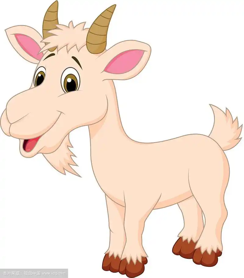 山羊卡通人物