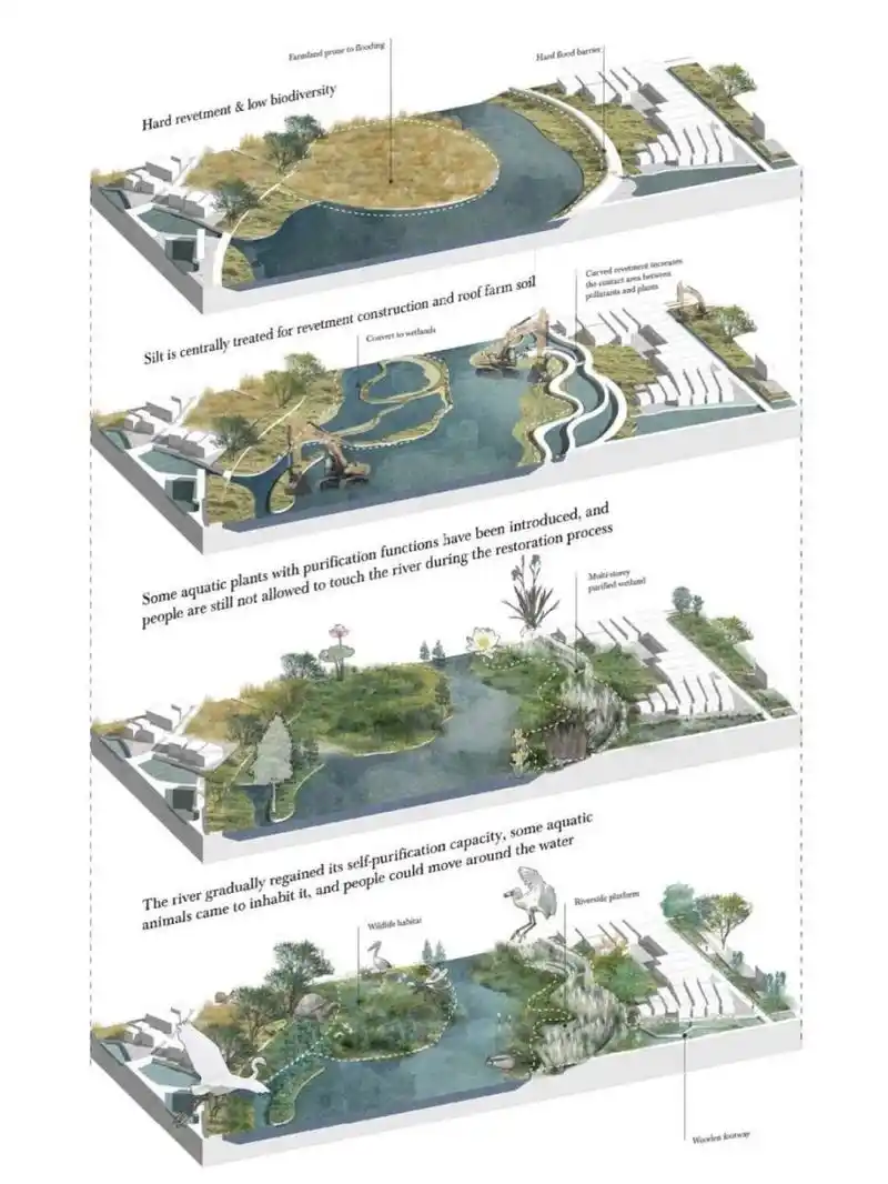 每日设计图纸分享,提高审美#环艺# #设计# #景观设计# #景观分析图