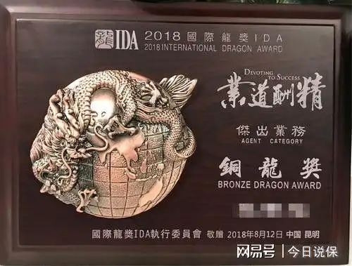 ida奖项分为优秀主管奖和杰出业务奖.