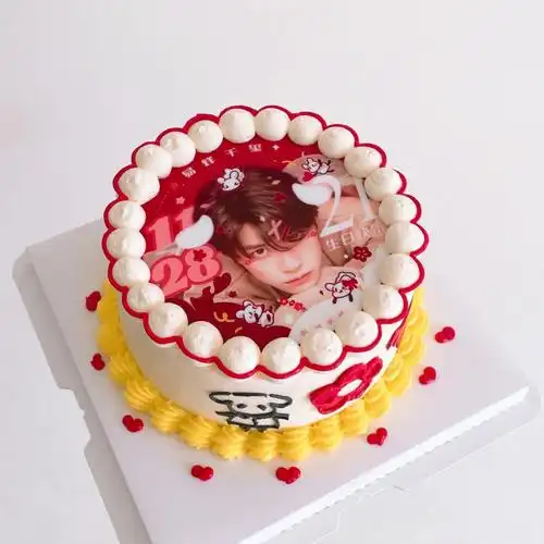 易洋千玺蛋糕hbd四字弟弟