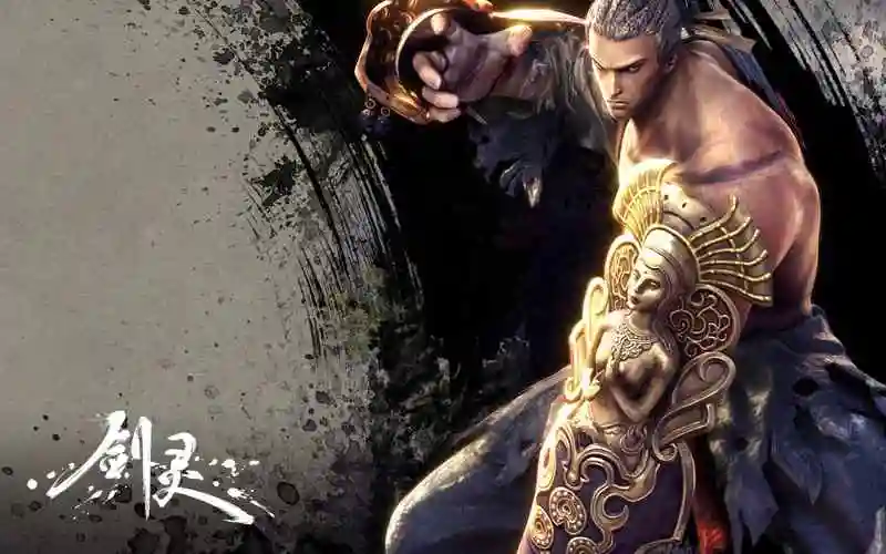 3d动作网游剑灵高清唯美人物角色桌面壁纸