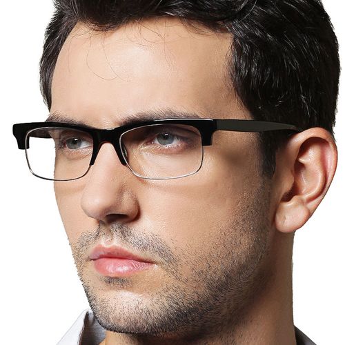 柳川一郎复古男士眼镜架商务稳重眼镜框板材个性半框防蓝光眼镜潮