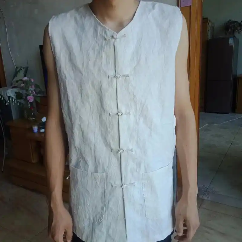 原始织布机打造纯棉老粗布,手工盘扣.我跟老妈一起合作的,喜欢 - 抖音