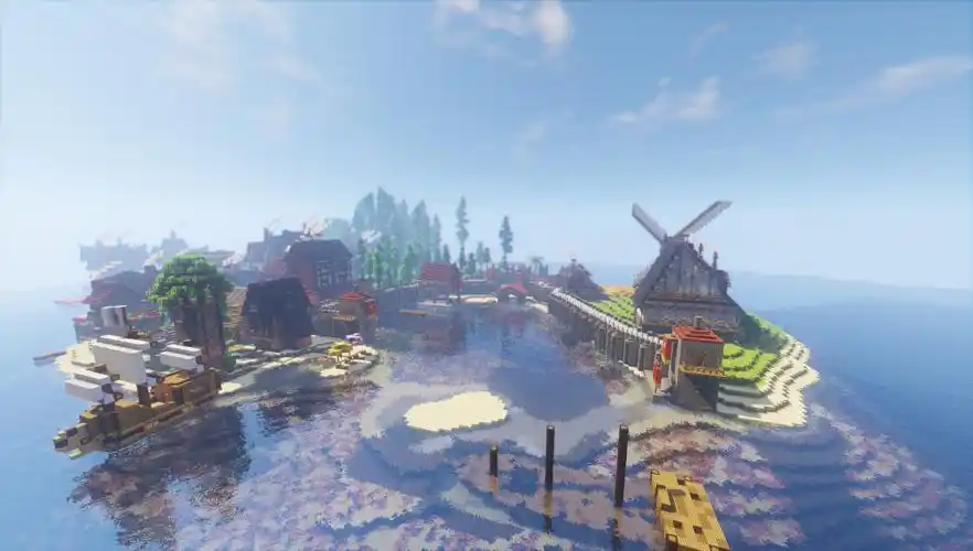 我的世界 小岛工程 12!