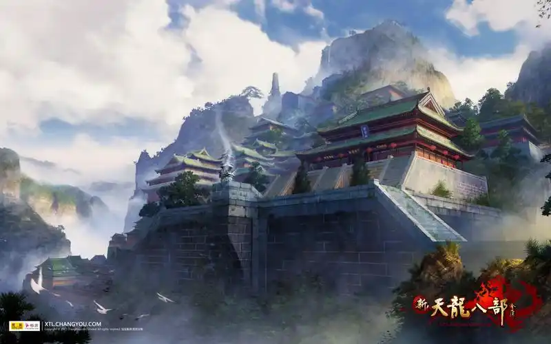 《新天龙八部》绝美风景壁纸_牛游戏网