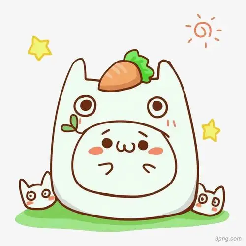 可爱萌卡通形象厨师形象漫画人物形象形象海报扁平化卡通形象logo形象