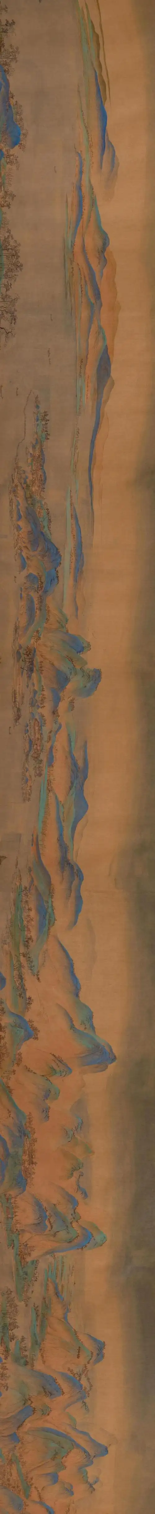 《千里江山图》复制手卷惊艳亮相 南京学子陶骆源与北宋王希孟跨时空"