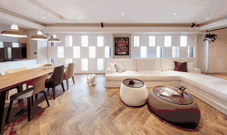 范玮琪和黑人的新家 温馨木质大宅