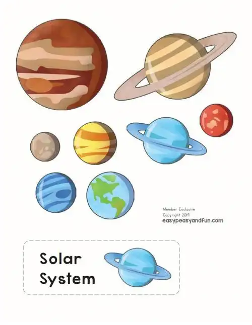安静书之太阳系八大星球