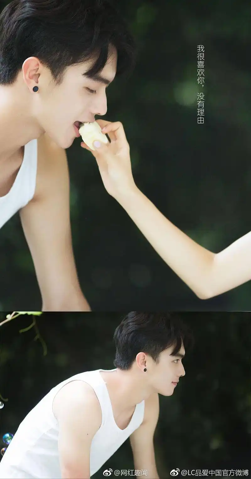 许凯和前女友张南拍的某广告!好清新啊,再次感叹这对高颜值真配.