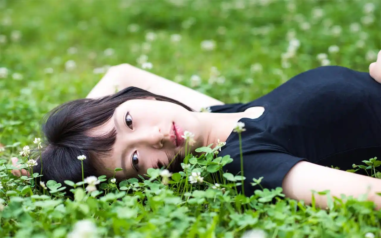 小清新美女文艺写真高清桌面壁纸第二辑