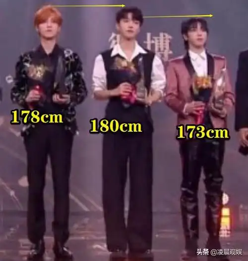 178的鹿晗和180的王俊凯站一起,看清鞋底,谁撒谎很显然