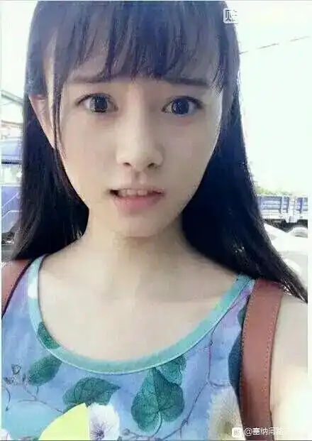 有橘子没看过这些鞠婧祎出道前的图吗