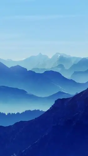 连绵的山峰,锁屏图片,高清手机壁纸,风景-回车桌面