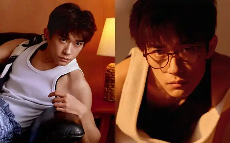 易烊千玺三风格封面大片 穿背心戴眼镜化身复古文艺青年