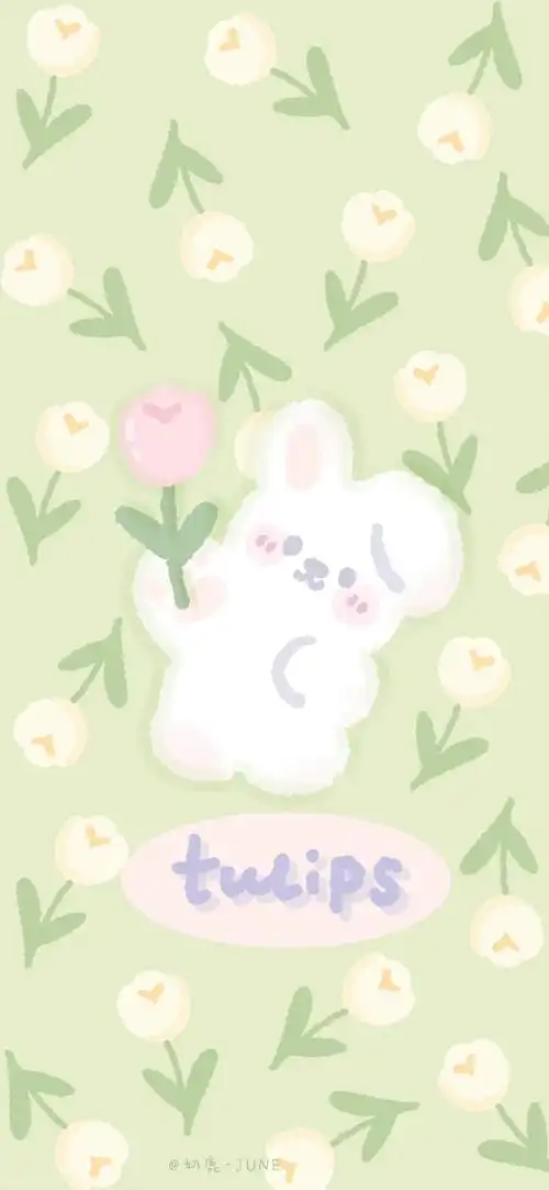 在白开水一样淡的日子里 多加两勺糖 花朵/动物/壁纸/可爱/小清新