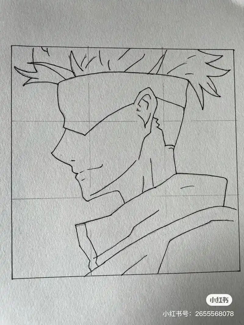 咒术回战五条悟手绘教程